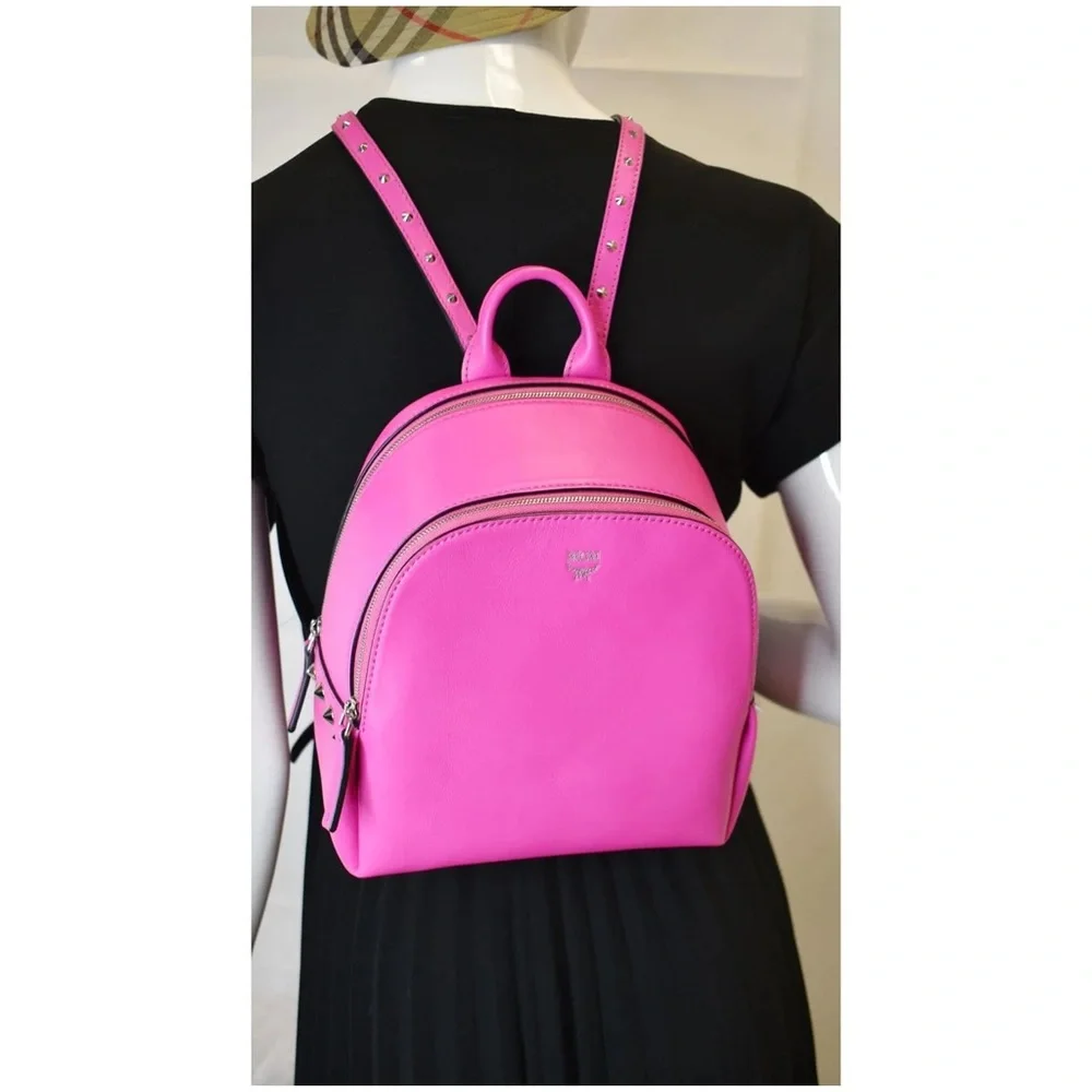 MCM Duchess Studded Mini Backpack - Picture 8 of 9
